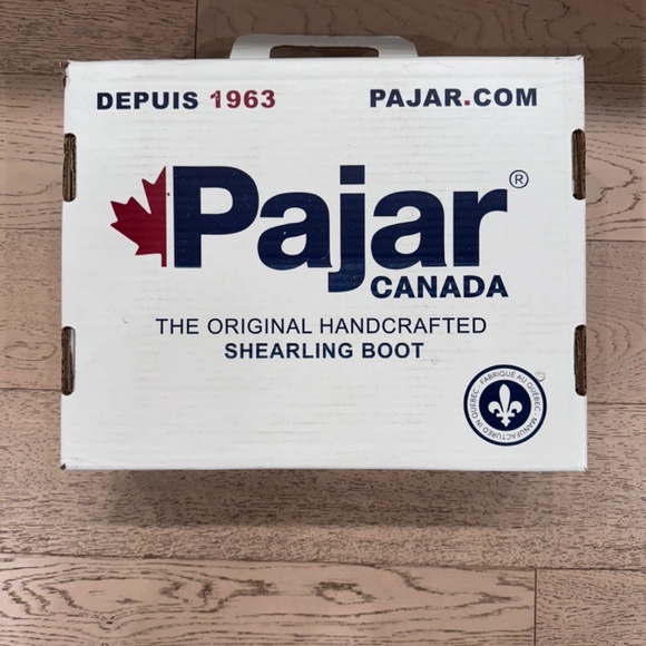 PAJAR ALEX-G SHEEPSKIN BLACK HAND MADE BOOTS WITH ICE GRIPS BRAND NEW SZ 10 - Picture 11 of 11